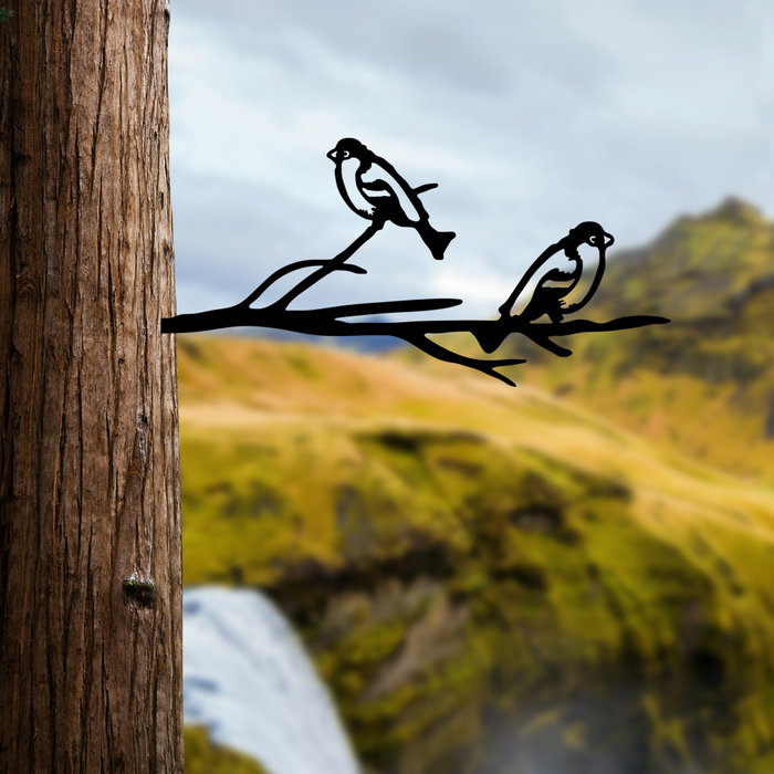 Aberto Design Bird On The Branch 08 - Negro